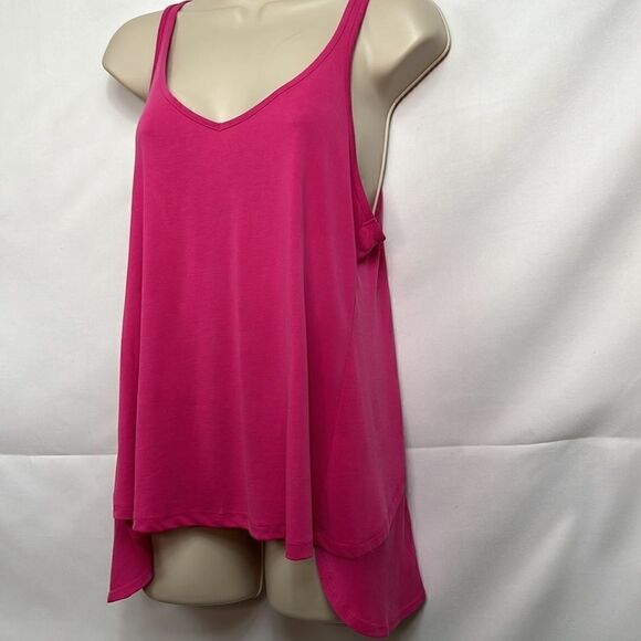 BP Pink ruffled Open Back sleeveless top size small EUC - Picture 8 of 12